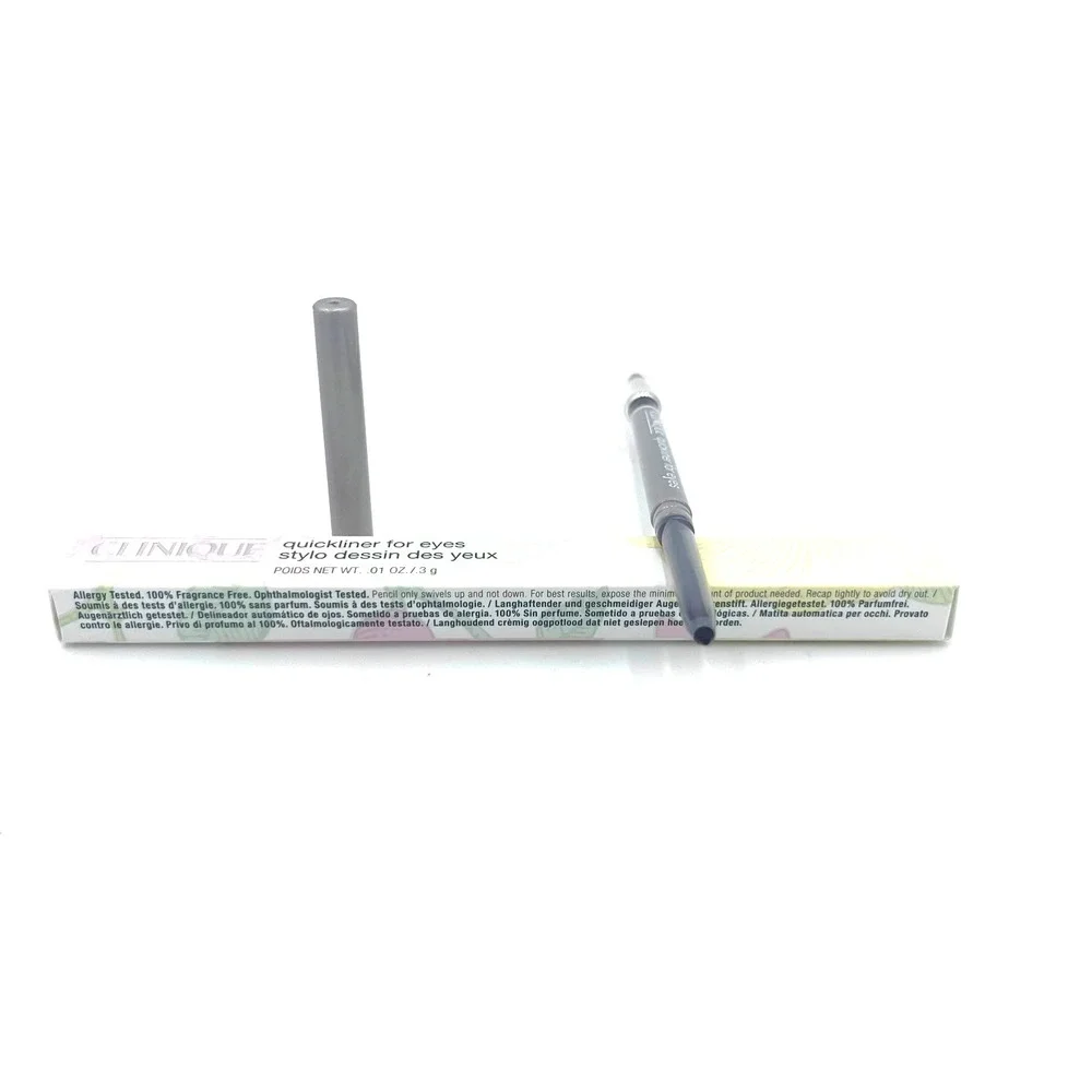 Clinique Quickliner For Eyes W/ Smudger 01 New‎ Black New